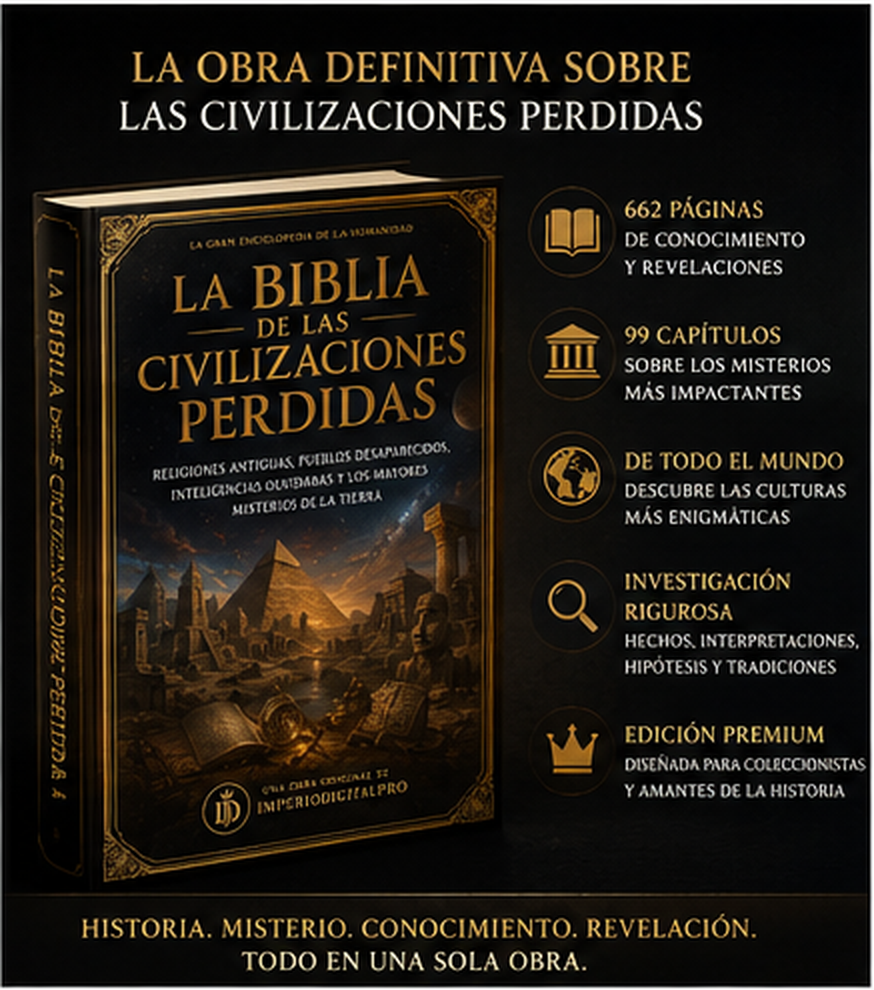 🔥La Biblia de las Civilizaciones Perdidas