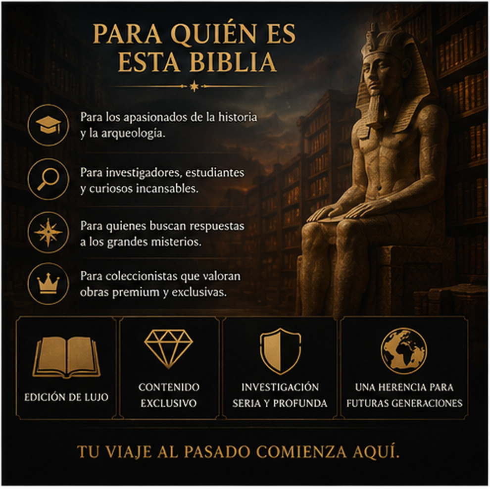 🔥La Biblia de las Civilizaciones Perdidas