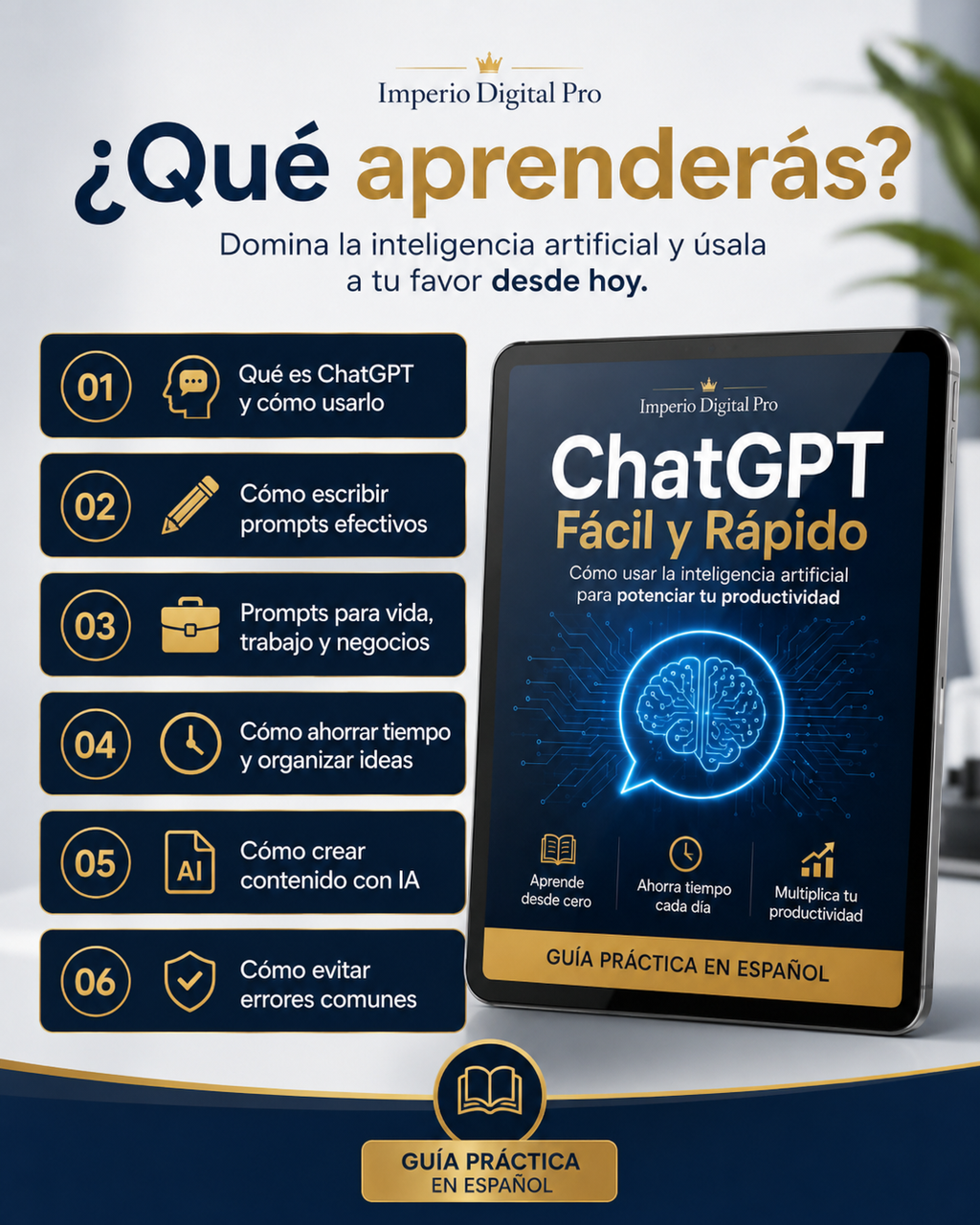ChatGPT Fácil y Rápido 2025-2026