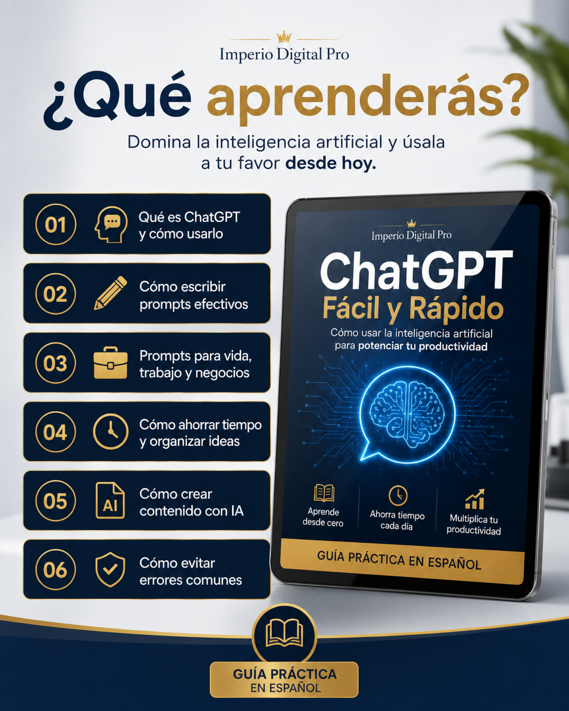 ChatGPT Fácil y Rápido 2025-2026