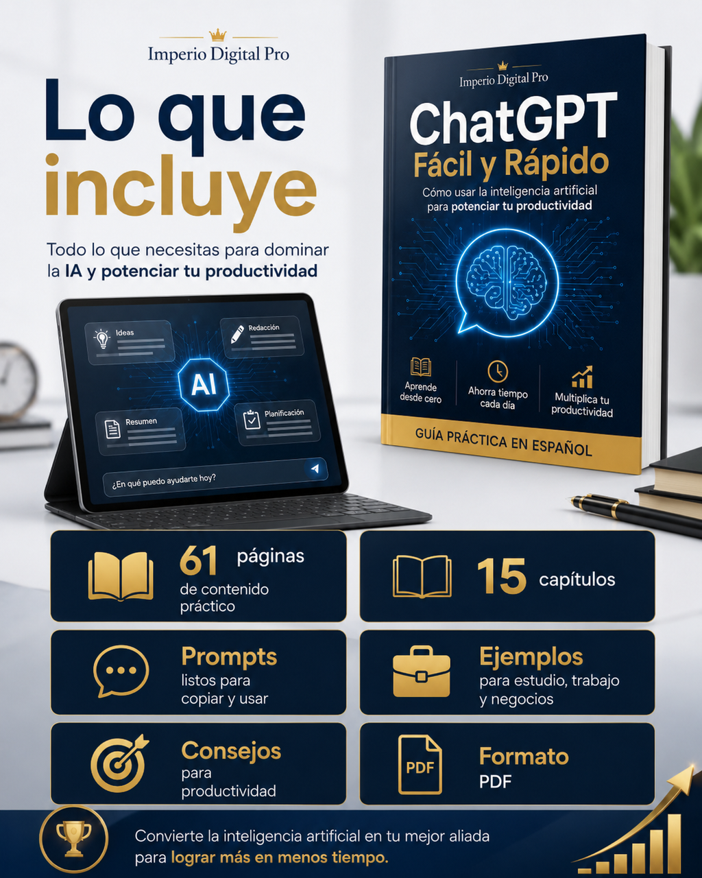 ChatGPT Fácil y Rápido 2025-2026