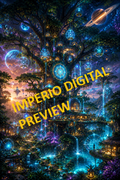 El Árbol del Universo – Ciudad Cósmica de los Sueños | Arte Digital 6K