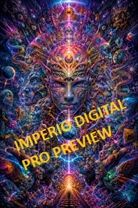 El Ojo del Multiverso – Póster Trippy Psicodélico