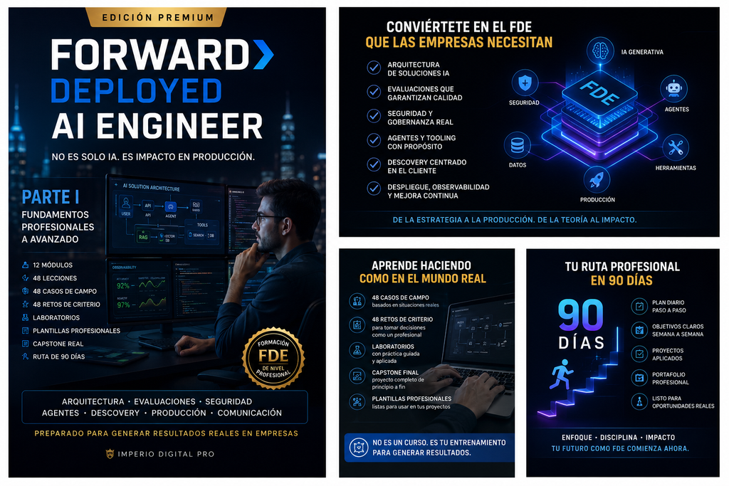 Curso Forward Deployed AI Engineer 2026 | IA, RAG y Agentes