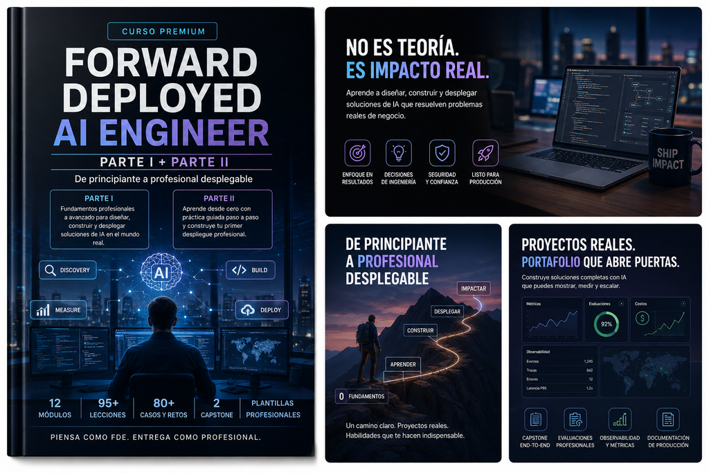 Curso Forward Deployed AI Engineer 2026 | IA, RAG y Agentes