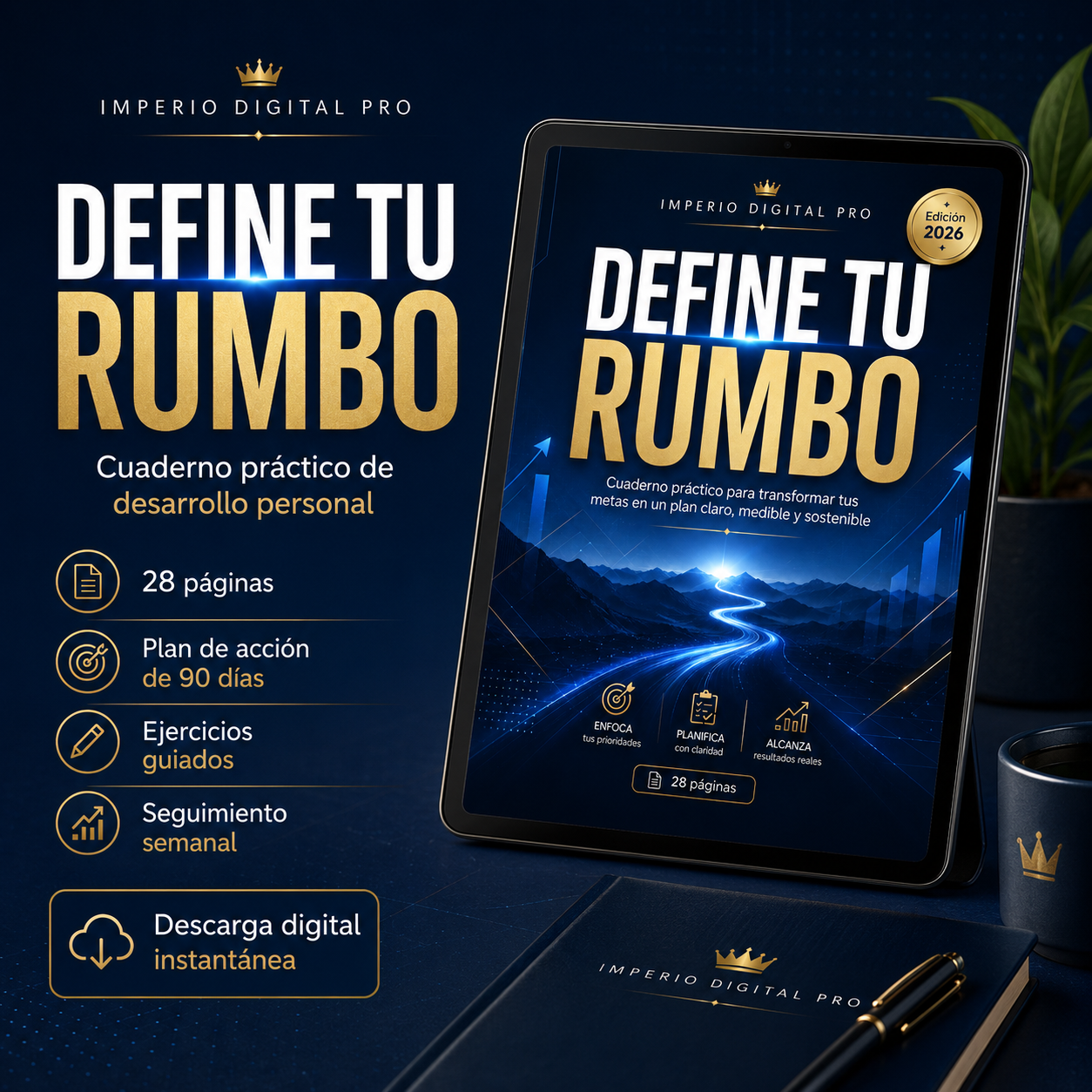 Define Tu Rumbo | Cuaderno Práctico de Desarrollo Personal