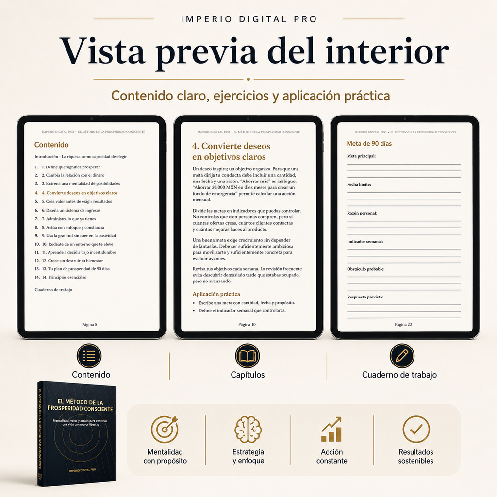 El Metodo de la Prosperidad Consciente