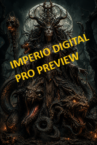 QUIMERA NOCTURNA — La Soberana de las Bestias | Imperio Art Originals