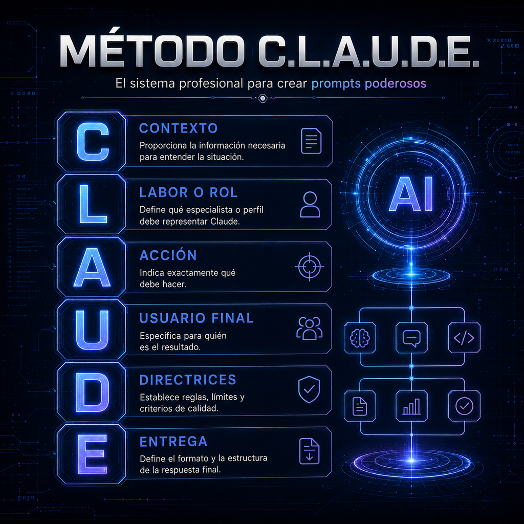 Claude Dominio Total™ — Curso Profesional de Ingeniería de Prompts y Creación con IA