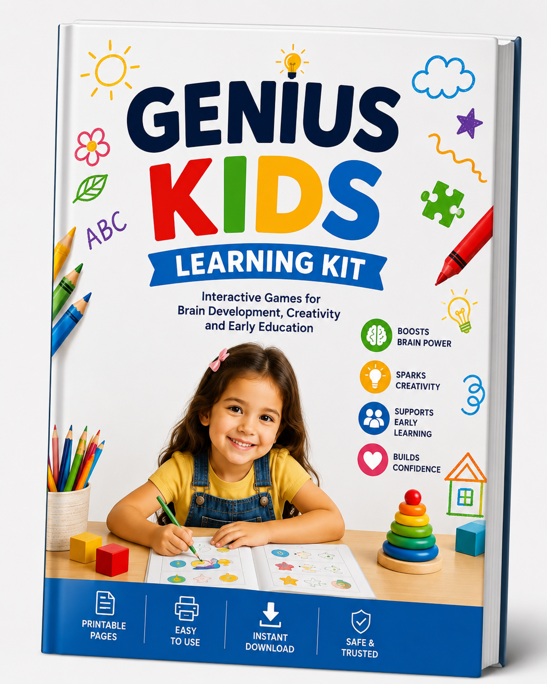 Kids Learning Kit | 415 Printable Activities