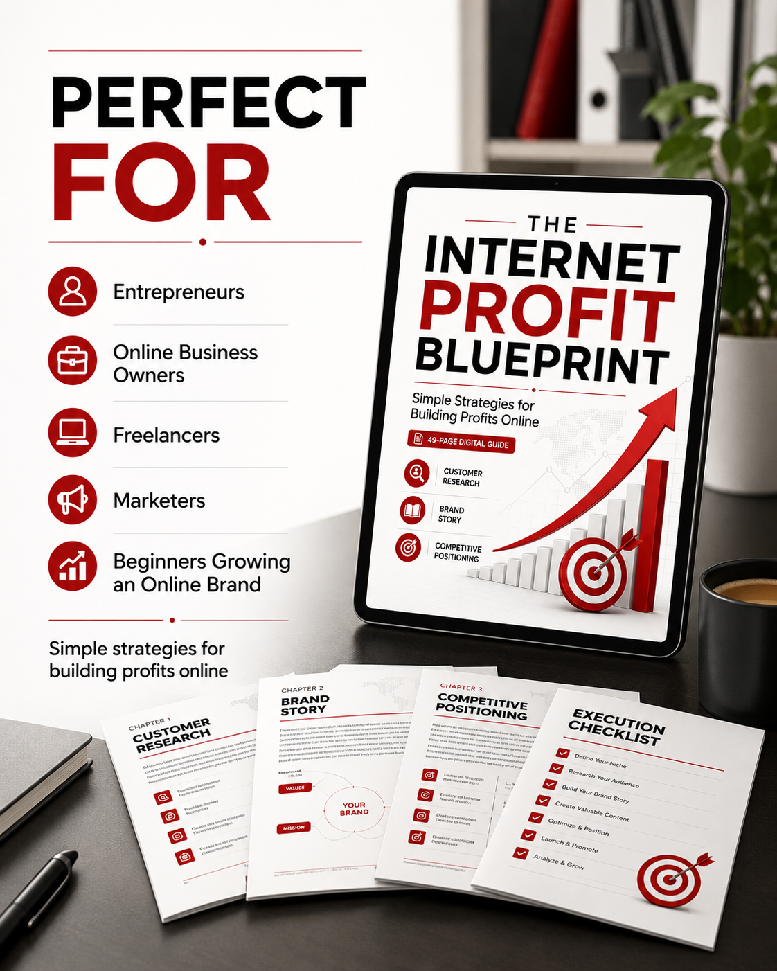 The Internet Profit Blueprint |  Online Business Strategy Guide